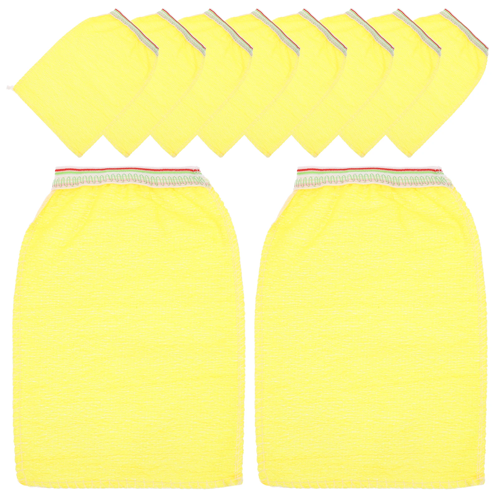 

25 Pcs Bath Towel Gloves Exfoliating Scrubber Body Shower Frosted Toddler Disposable Massage Non Slip Soft Skin Friendly Bath