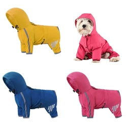 Dog Jackets Raincoats PetRaincoat Hiking Clothes FourSeason Outdoor Waterproof Rain Coat for Small Medium Puppy Supply KXRE