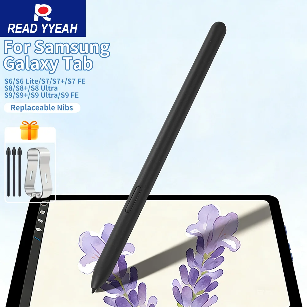 

Tablet Pen Stylus Touch Pencil S Pen for Samsung Galaxy Tablet Tab S8 S9 S9 FE S7 FE S6 Lite S7+ S8+ Touch Pen Without Bluetooth