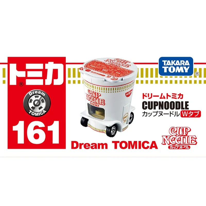 

Takara Tomy Dream Tomica No.161 Cup Noodle W Tabs Cars Alloy Toys Motor Vehicle Die-casting Automotive Model Ornaments Cas Toys