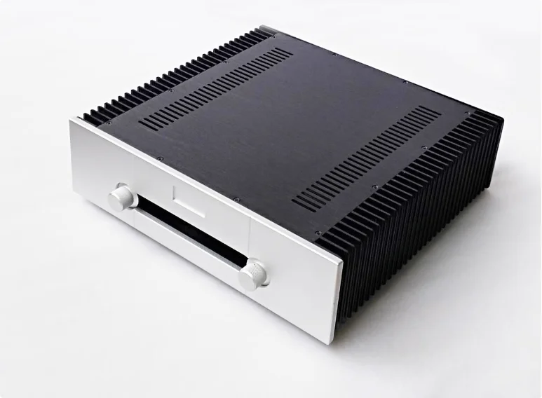 

QF2/ Replicated Goldmund Full-Aluminum Chassis( Heat Dissipation)/Power Amp case / AMP Enclosure DIY box (430*120* 313mm)