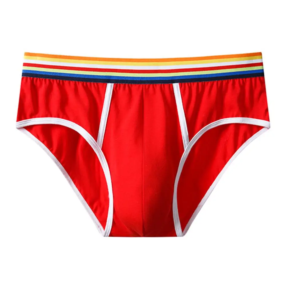 

Мужские дышащие трусы-брифы с низкой посадкой, очень популярное хлопковое мягкое нижнее белье для мужчин, классические мужские трусы-стринги