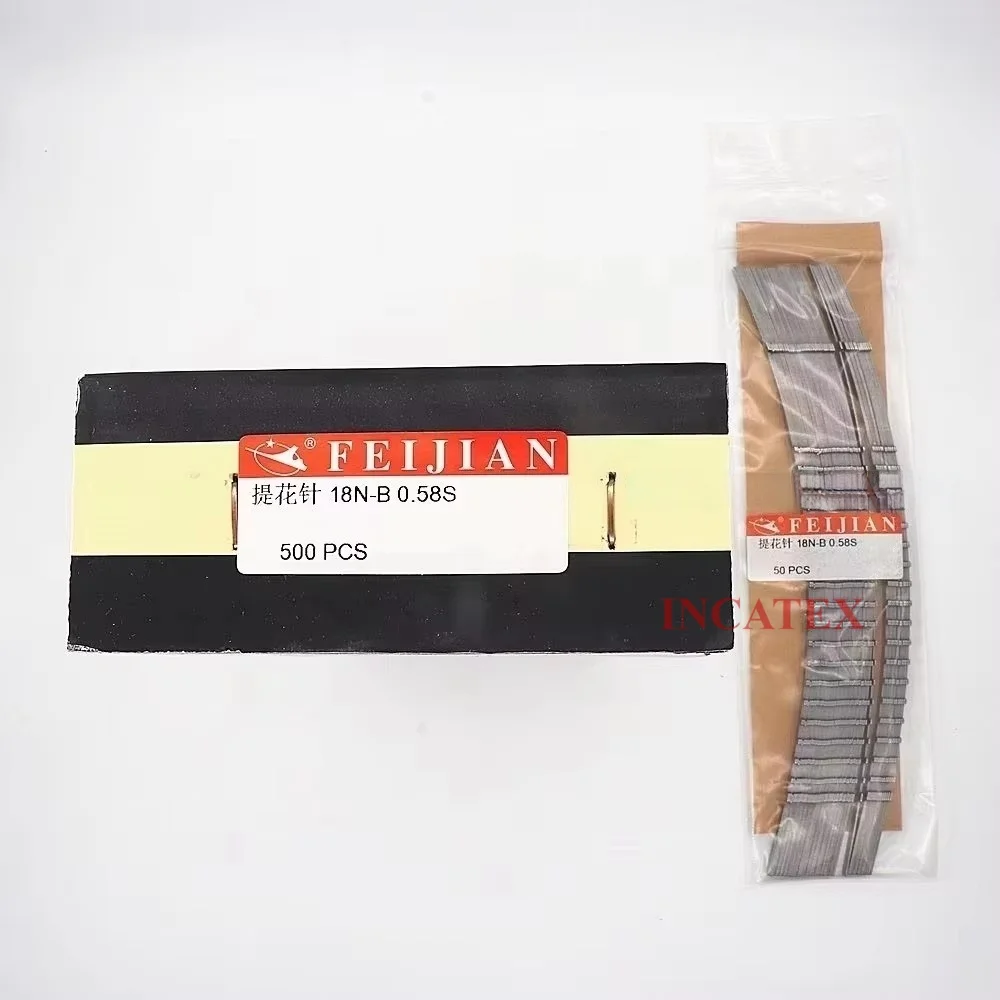 500 Pcs Genuine Feijian Knitting Selector 18N-B 0.58S For Sock Knitting Machine
