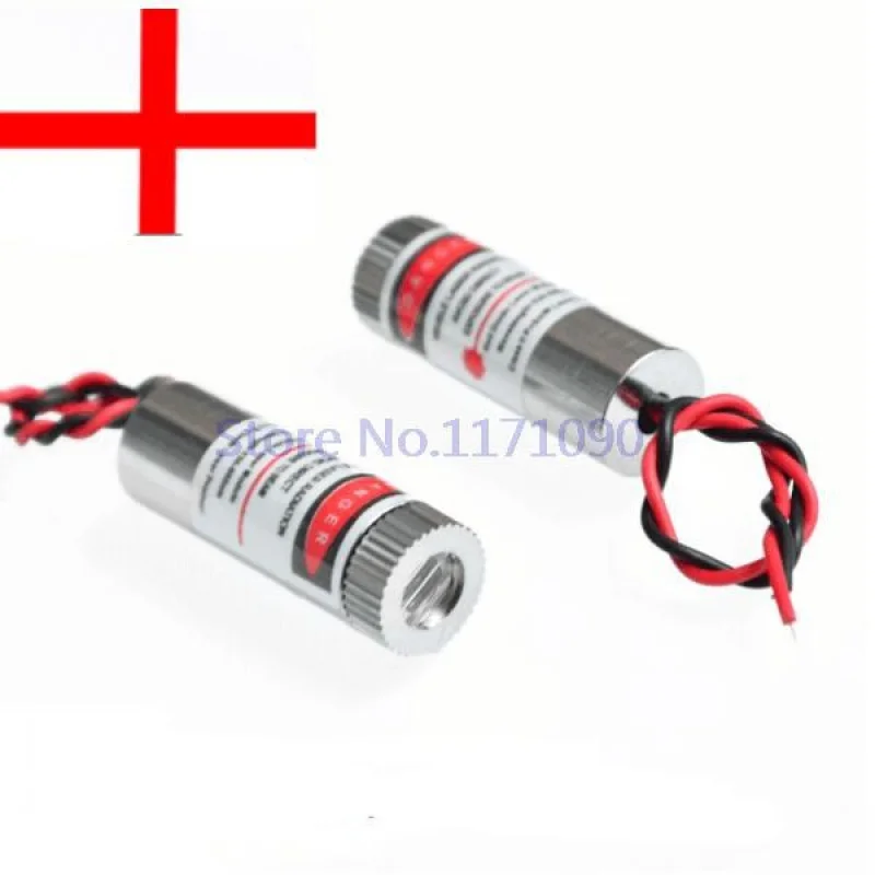 650nm 5mW Red Laser Line Module, Industrial Class Focus Glass lens
