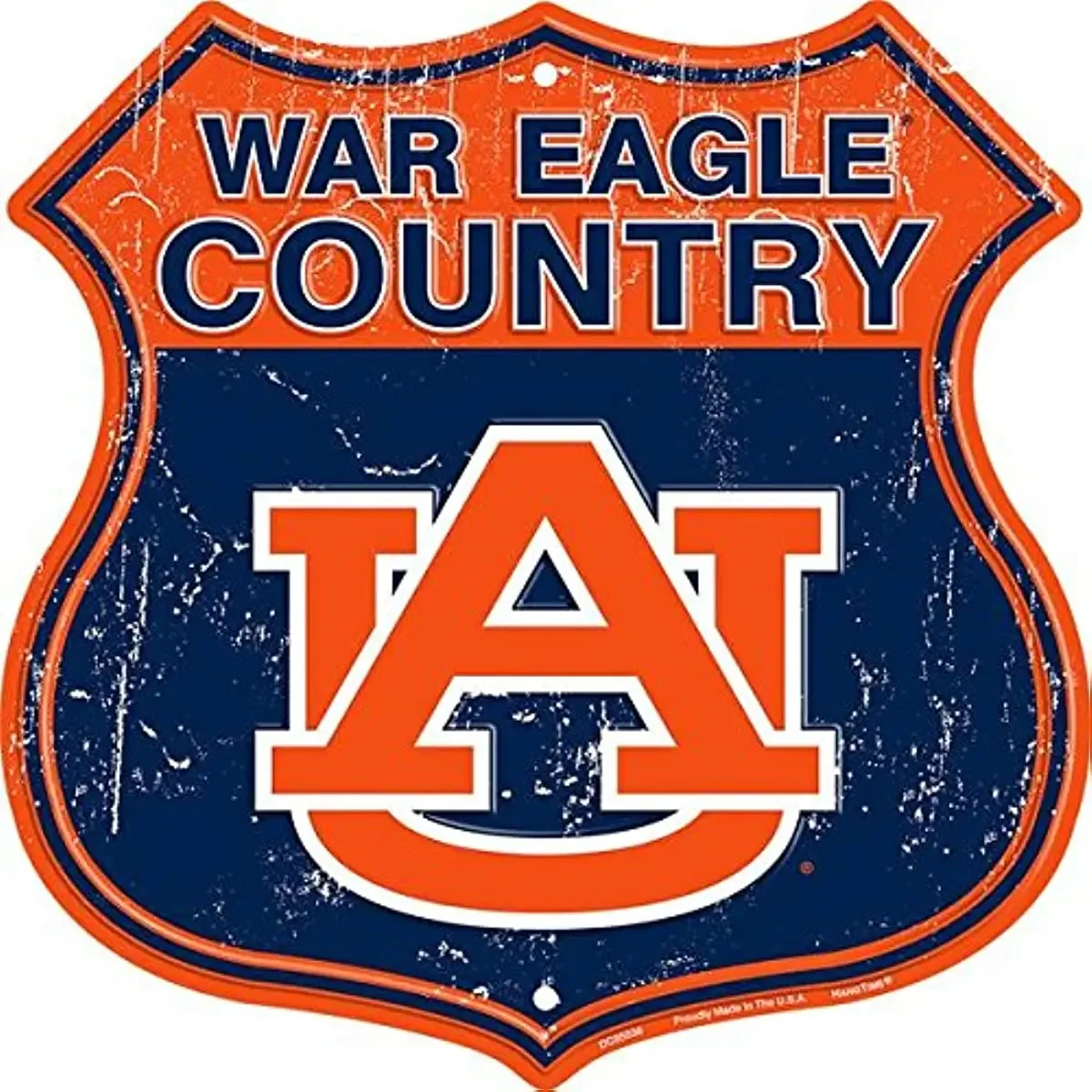 War Eagle Country - Auburn University Route Sign