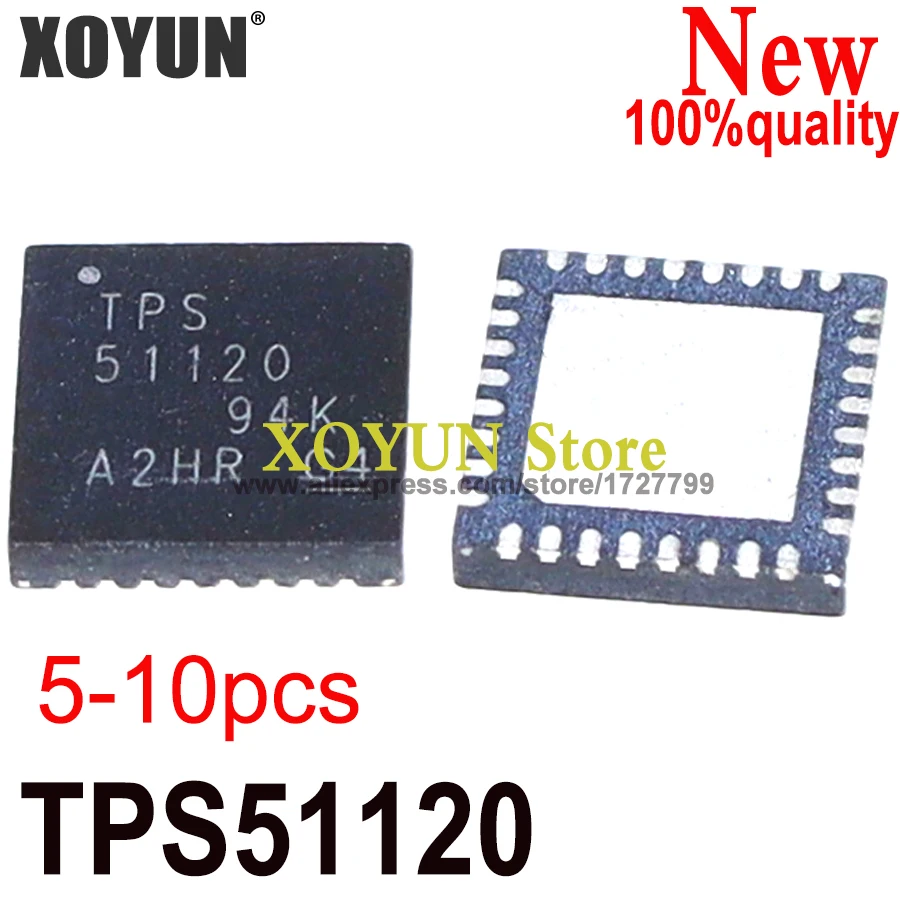 (5-10piece)100% New TPS51120RHBR TPS51120 51120 QFN-32 Chipset