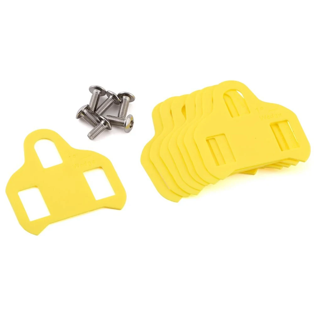 Bike Cleat Wedges for Shimano Road SPD-SL& MTB SPD ATAC SpeedPlay Crank Bros Cleats 8 pcs/Pack Bike Fitting view 3
