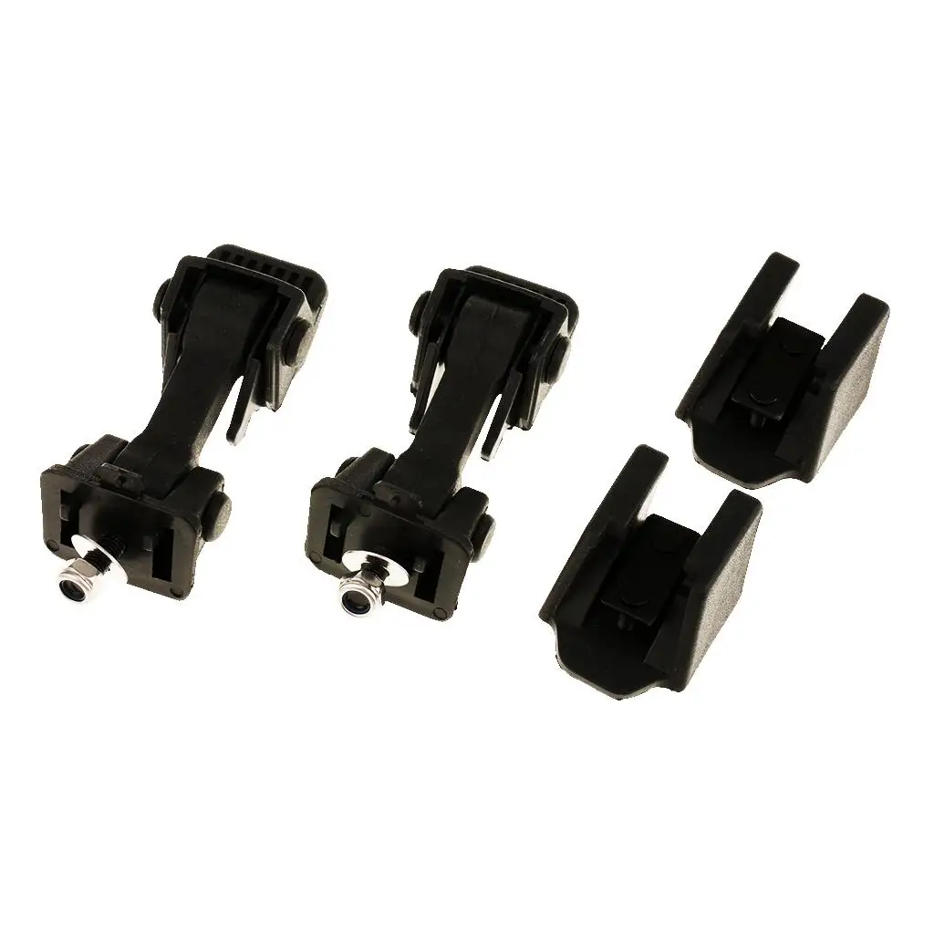 Hood Lock Latch Buckle Kit Adjustable Direct Replacement Holder for Jeep Wrangler TJ 1997 2007