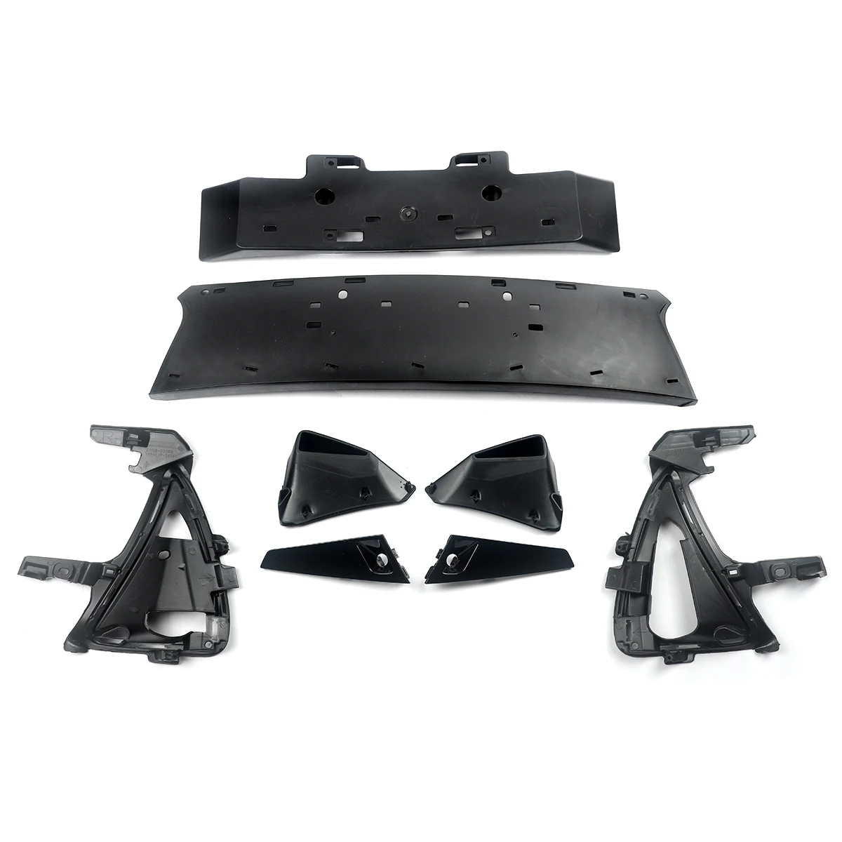 Lexus IS200 IS350 IS300h F-Sport 2017-2022 용 Magickit 그릴 어셈블리 광택 검정색 앞 범퍼 상단 및 하단 그릴 바디 키트