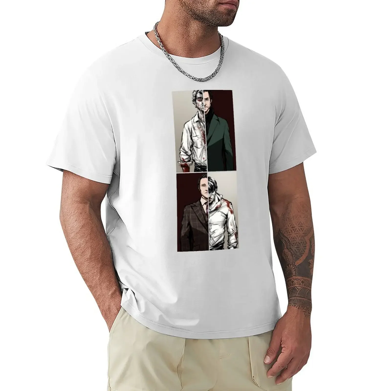 Hannibal - The Tables Are Turning T-Shirt aesthetic clothes sports fans tees anime figures tshirts for men