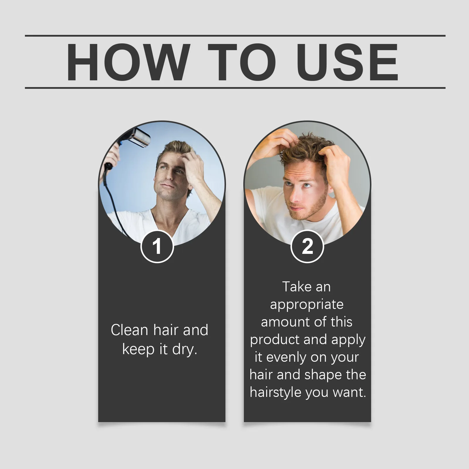 جل تصفيف الشعر بزبدة الشيا من Hoegoa، قالب قوي، حواف غير دهنية، يتحكم في تشكيل جل الشعر المحمول المجعد