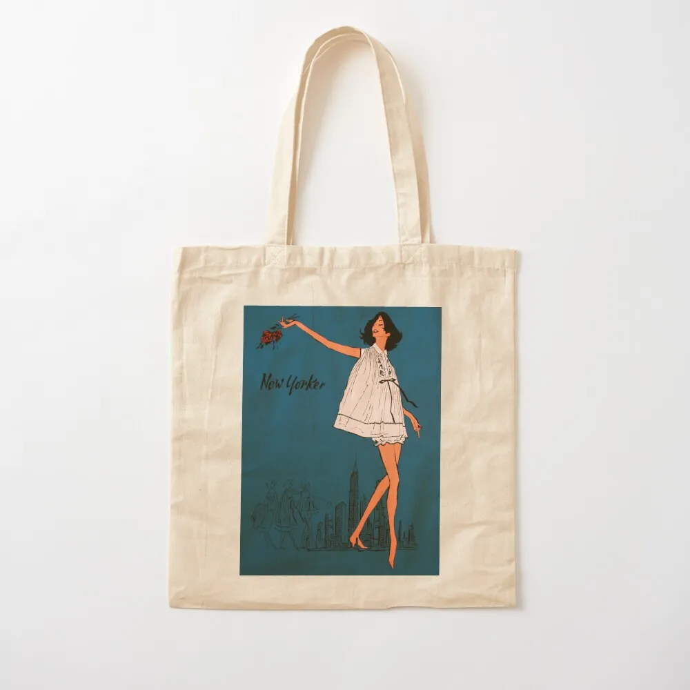 حقيبة حمل نيويوركر، حقائب حمل جمالية صديقة للبيئة، حقيبة تسوق بعجلات صديقة للبيئة قابلة للطي #2