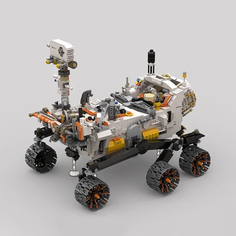 BZB  2997PCS NASA Perseverance Mars Rover Model Kit Building Blocks Moc America Mars Rover Perseverance Space Exploration Bricks