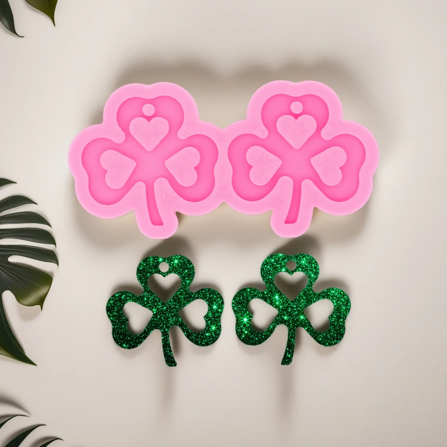Silicone Palm tree Molds Fondant Craft Chocolate Sugarcraft Baking Cactus Mold Used In Resin Casting Earring Jewellery Pendant - view 6