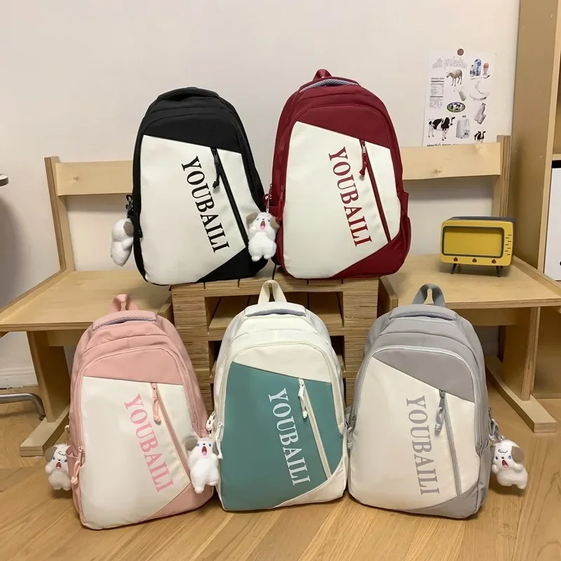 Mochila informal de gran capacidad Para Mujer, bolsillo Interior con cremallera, gran oferta, 2024