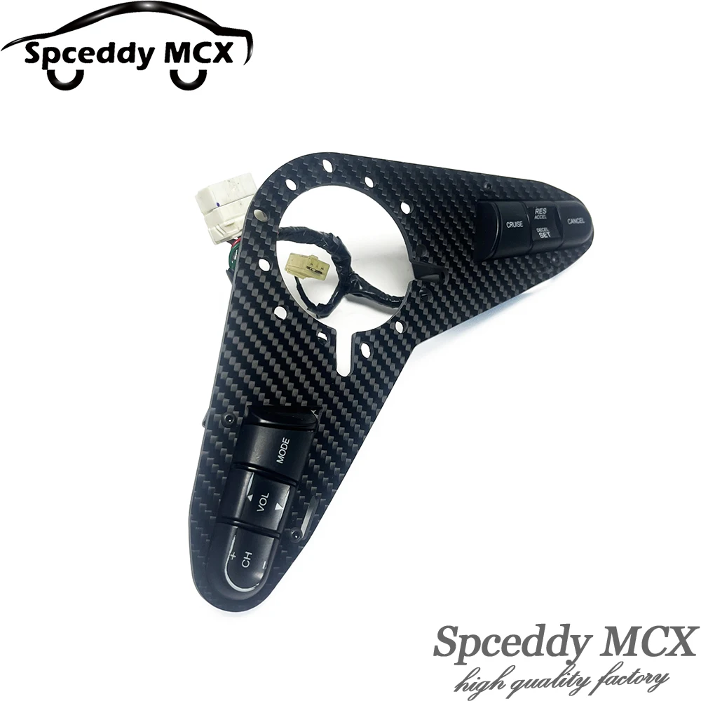 Sport Steering Wheel Mangnetic Shift Paddle Extension Real Carbon Fiber For Honda Civic 2006-2011 8 Generation