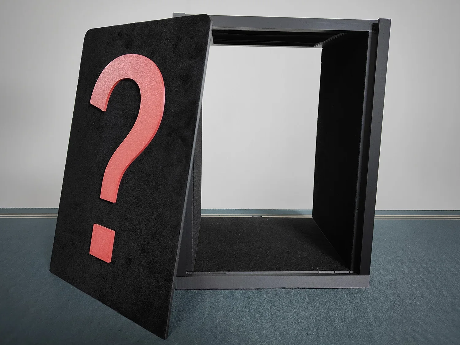 Professional Mystery Box By 3D Magic – Stage Close Up Magic Tricks Object Transfer Illusion Box Props Gimmick Magie Funny