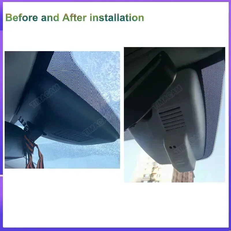 لمازدا CX 4 CX 5 CX4 CX5 KF 2018 2019 2020 2021 2022 2023 2024 التوصيل والتشغيل HD 1080P Wifi Dashcam