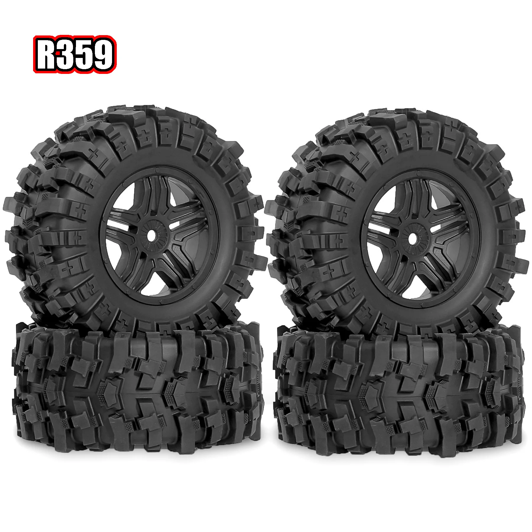 red-spider-4個入り-1-10-rcショートコーストラック用ゴムタイヤ＆プラスチックホイールリム-traxxas-hsp-94111-rcオフロードカー用アップグレードパーツ