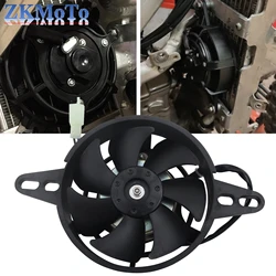 12V Motorcycle Cooling fan Oil Cooler Engine Electric Radiator For Honda Yamaha Suzuki KTM Kawasaki ATV Motocross Accessories