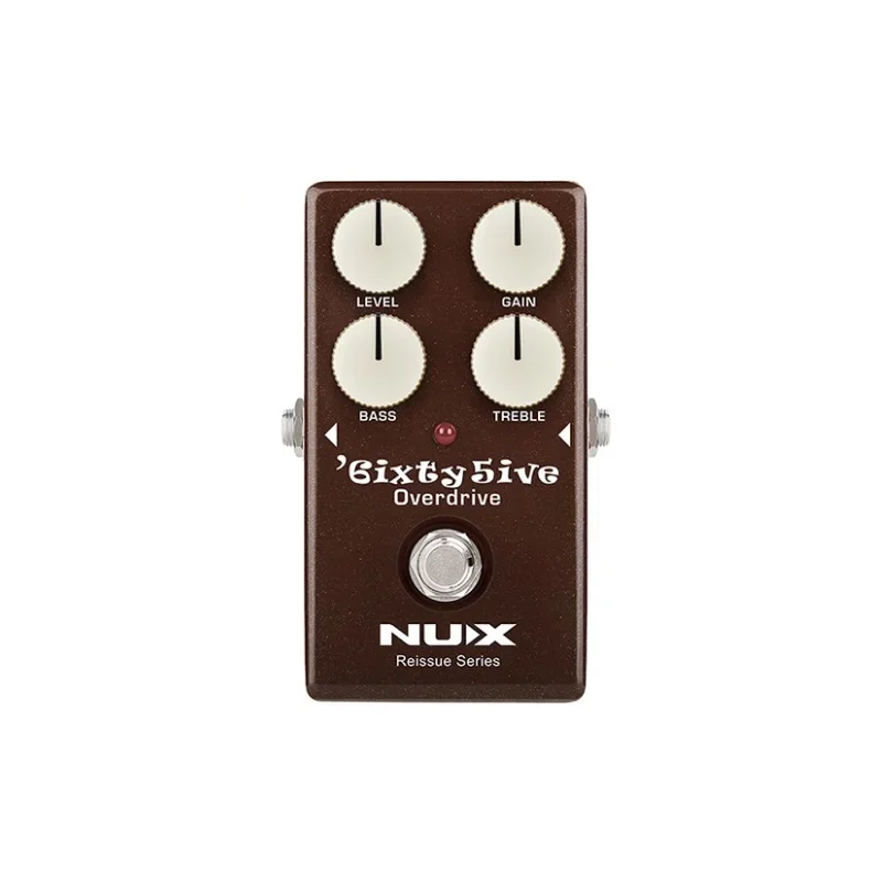 Pedal Overdrive NUX 6ixty5ive, efectos de guitarra eléctrica, Vintage, sonido Blackface, accesorios de guitarra