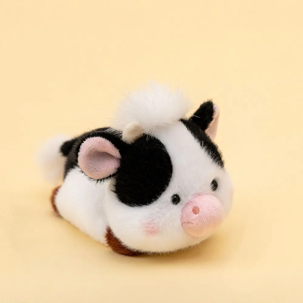 Schattige kleine konijn wasbeer pop clip border collie pluizige panda knuffel husky interactieve herten pluche pop kinderen geschenken