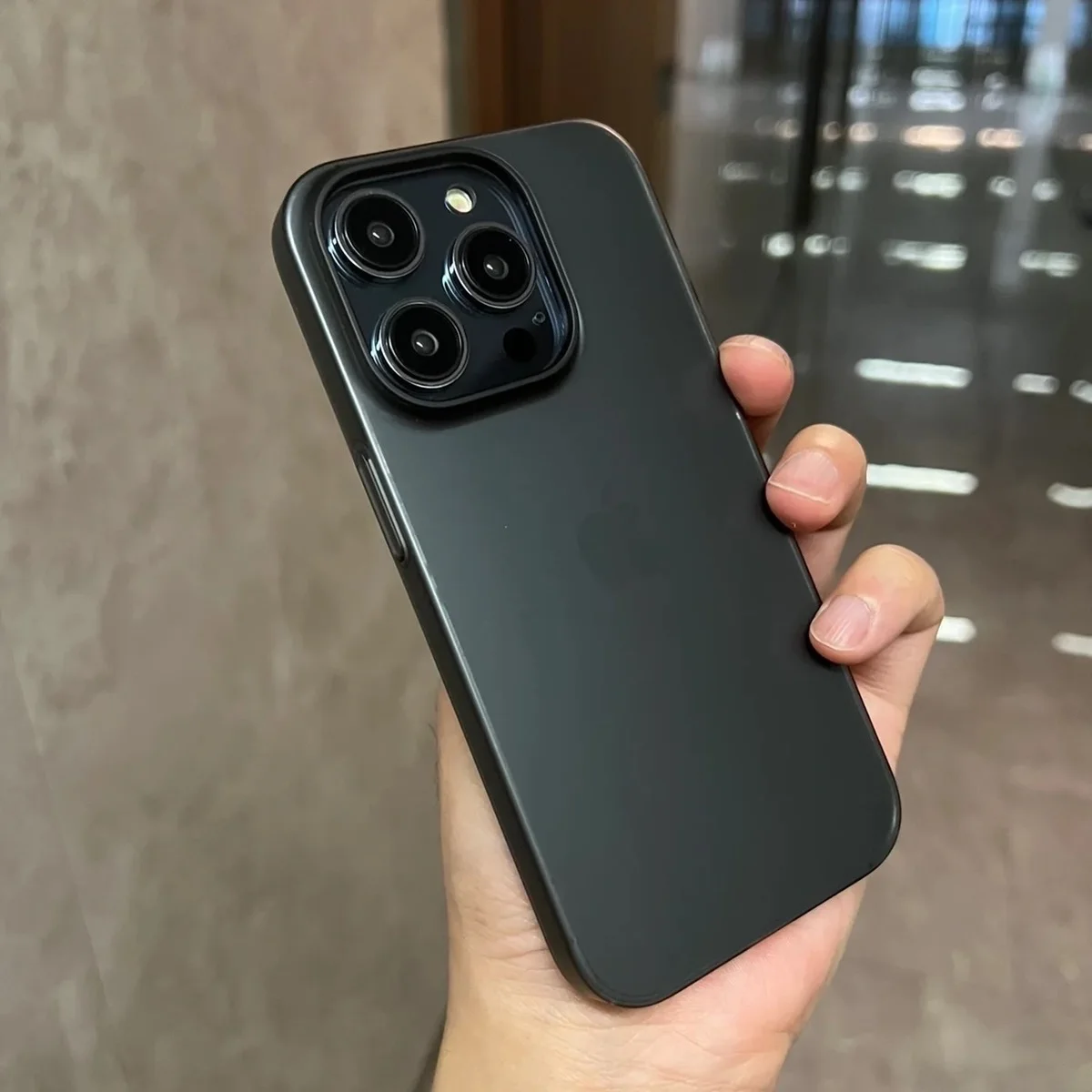 حافظة لهاتف آيفون 16 15 14 Plus 13 12 11 Pro Max غطاء خلفي شفاف مقاوم للصدمات #6