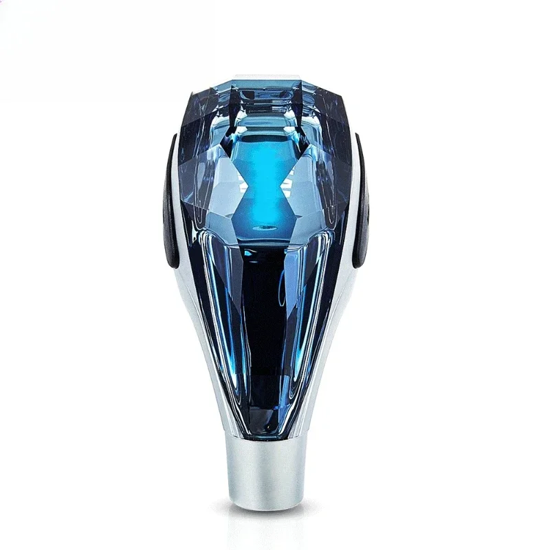 

LED Car Universal Crystal Handles Gear Shift Knob with Light Custom Logo Manual Universal Shift Knob Car Crystal Gear Shift Knob