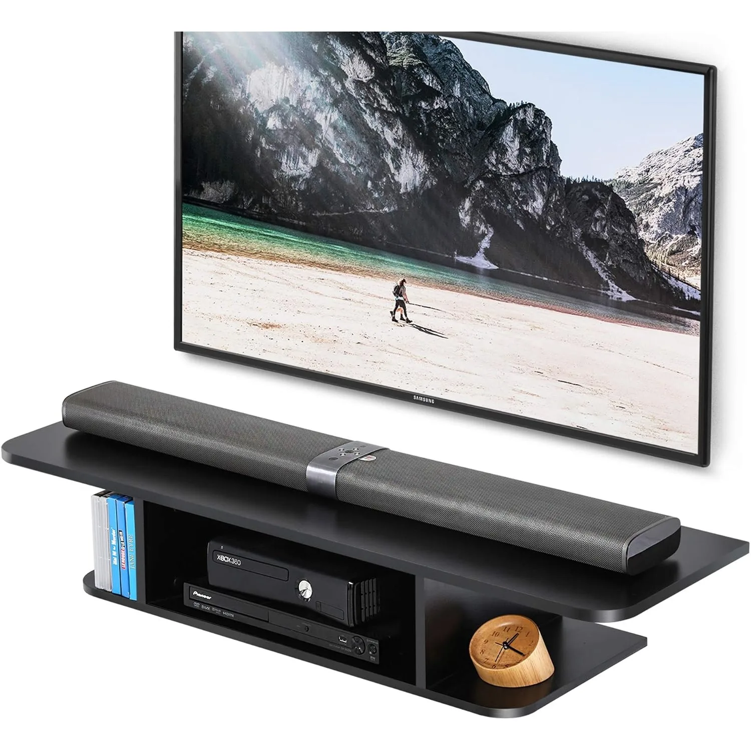 Wall Mounted TV Stand,Media Console Stand:41.3