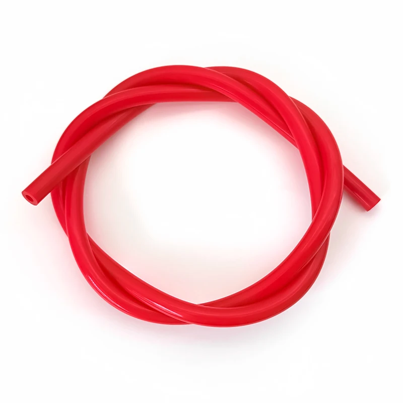 100M Capillary Flexible Silicone Tubing ID 0.5mm Red Food Grade Tube Pipe Temperature Resistance Nontoxic