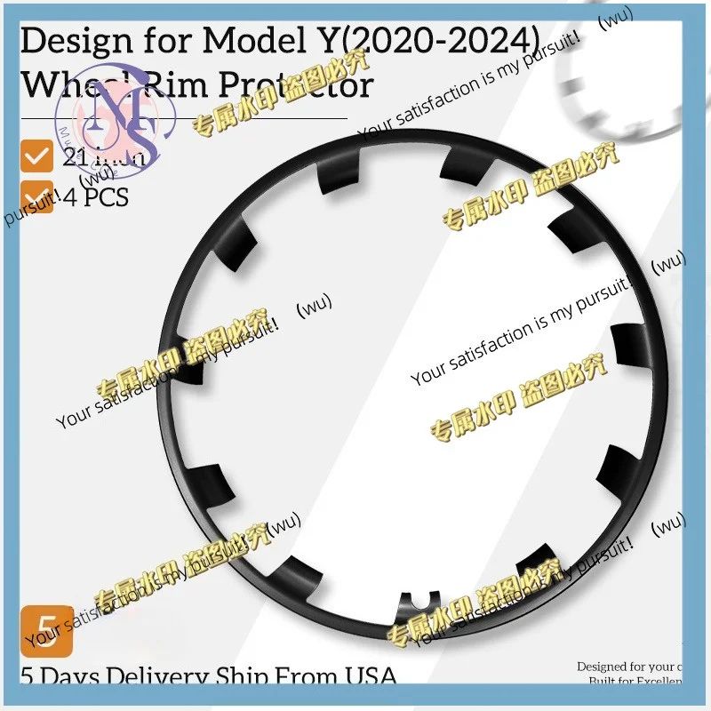 21-Inch Wheel Case for Tesla Model Y 2020-2024