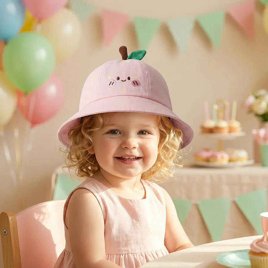 

Шапка-панама для новорожденных 0-3 лет, защита от солнца, весенне-летняя, любимая малышами, однотонная, милый дизайн