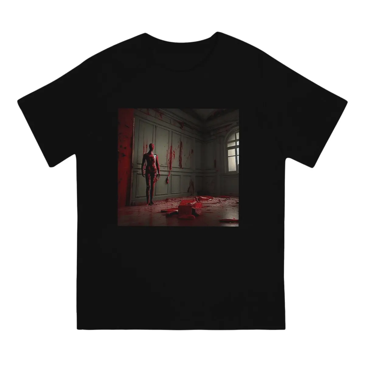 Hellraiser Creative TShirt for Men Clive's Room Plot Of Movie Round Collar Basic T Shirt Personalize Birthday Gifts OutdoorWear