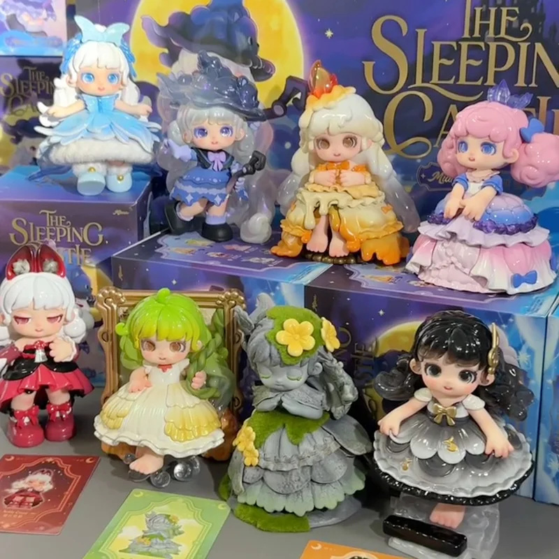 

Miana The Sleeping Castle Series Blind Box Miana PVC Action Figure Mystery Box Surprise Collection Toy Girl Birthday Doll Toy