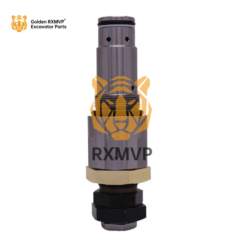 PC200-5 main  relief valve Excavator spare parts  Hydraulic Parts Construction Machinery unloading valve