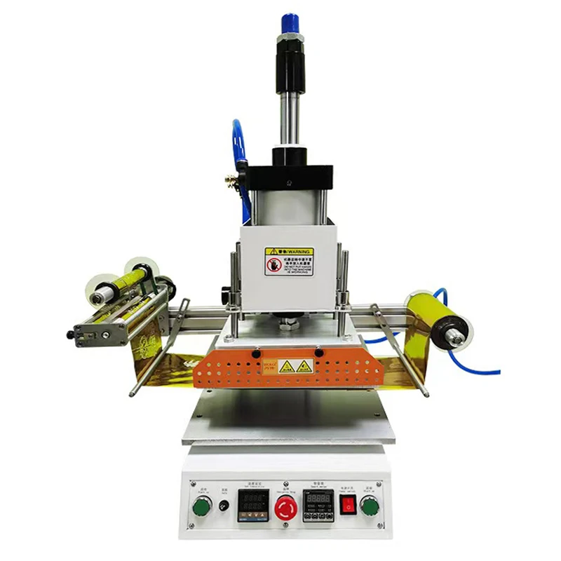 Hot Foil Stamping Machine Embossing  Leather Paper Wood Machine Heat Press Machine Letters Hot Foil Stamping for Card