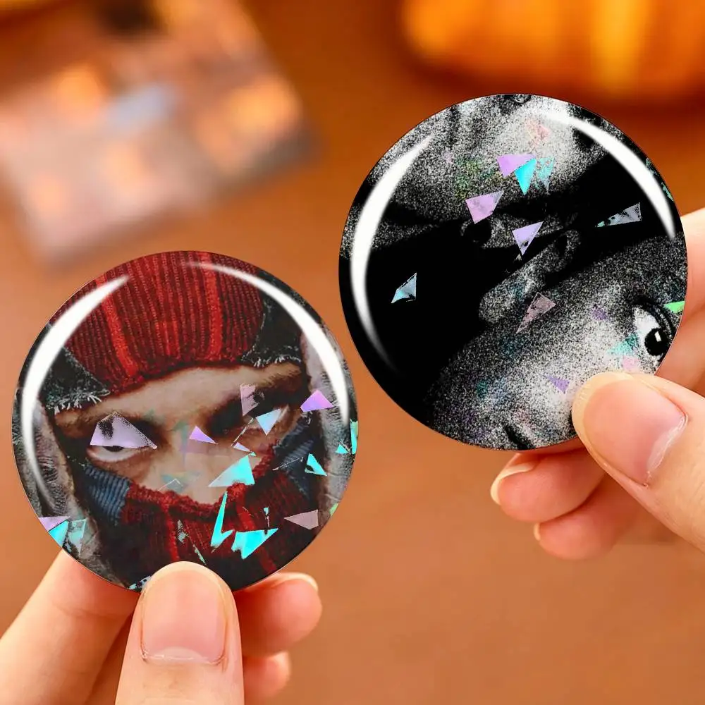 T-Tyler Joseph T-Twenty One P-Pilots Custom Tinplate Round Button Badges Pins Brooches for Clothes Backpack