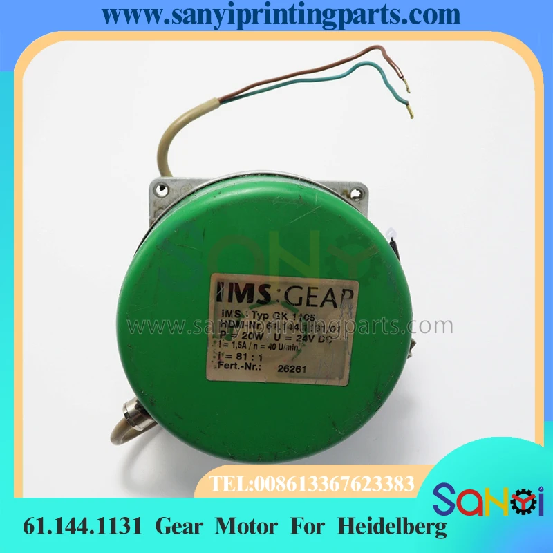 95% Original New Best Quality 61.144.1131 Gear Motor For Heidelberg SM102 CD102 Printing Machine