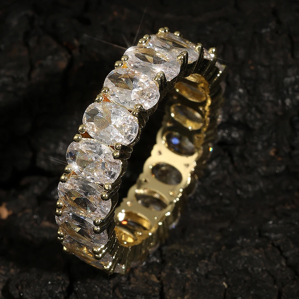 Women's Multicolor Cubic Zirconia Wedding Ring