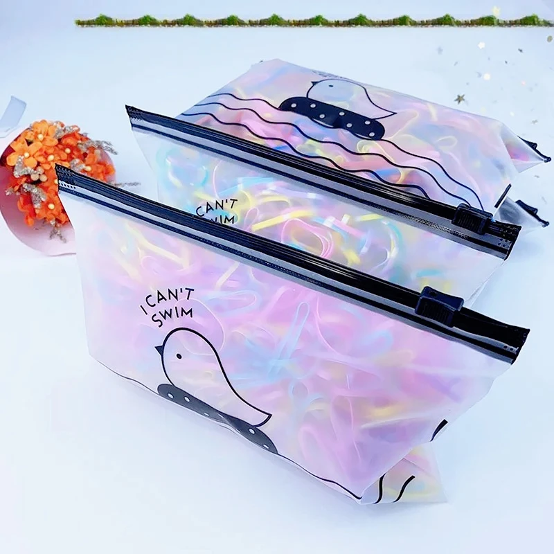 500pcs Disposable Hair Ties, Unbreakable Even When Pulled Hard, Boxed Small Hair Bands That Do Not Damage Hair image 5