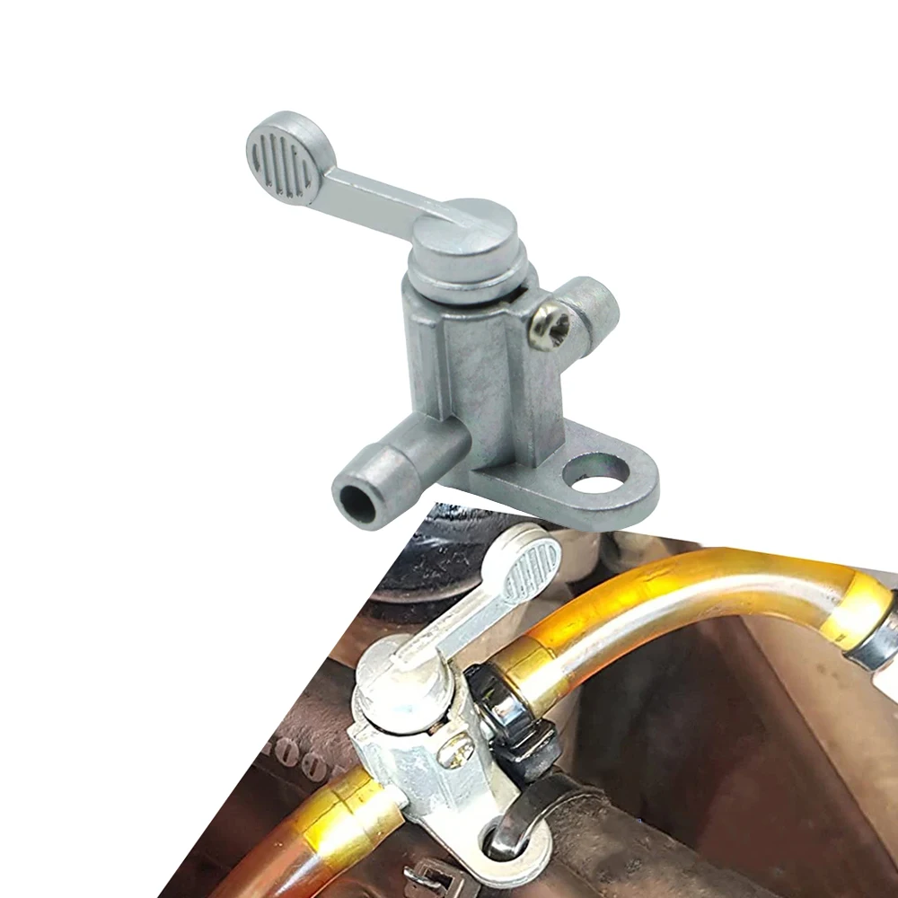 Motorcycle 8mm 5/16'' Fuel Tap Gas Petrol Valve Fuel Tank Switch for Honda Kawasaki KTM Suzuki Yamaha ATV PW50 PW80 Universal