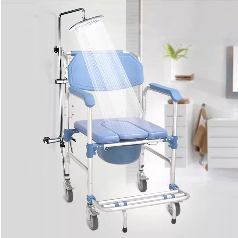 

Storage Disabled Bathroom Chair Space Saving Portable Toilet Stool Shower Nordic Bedroom Taburete Plegable Unique Furniture