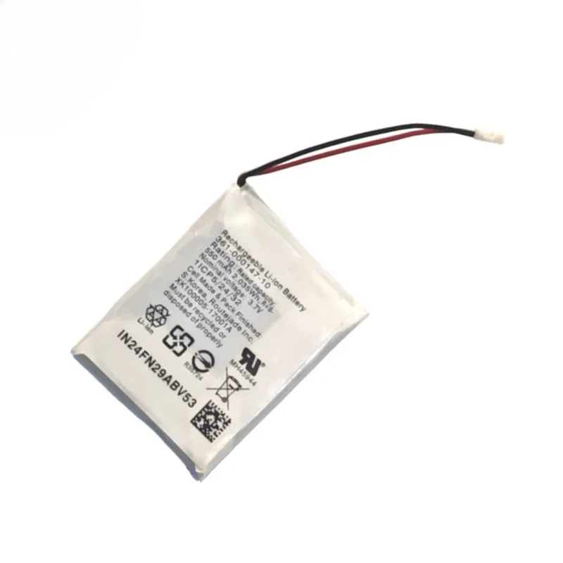 Alternative battery 361-00147-10 3.7V 550MAH for 7X Fitness Watch High Quality