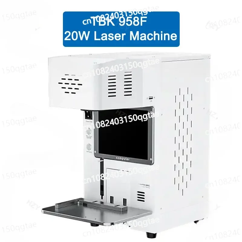 20W TBK 958F 8 X 11 12 13 14 Back Glass Repair, Disassembly, Separation, Carving, Laser Separation, Metal Marking Machine