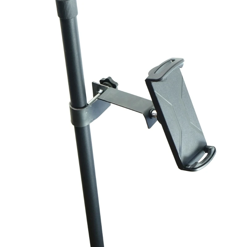 96BA Smartphone-Halterung für Mikrofon, Mikrofonständer, Mikrofonständer, Telefonhalter, verstellbare Telefonhalterung, Halter – Detail 1