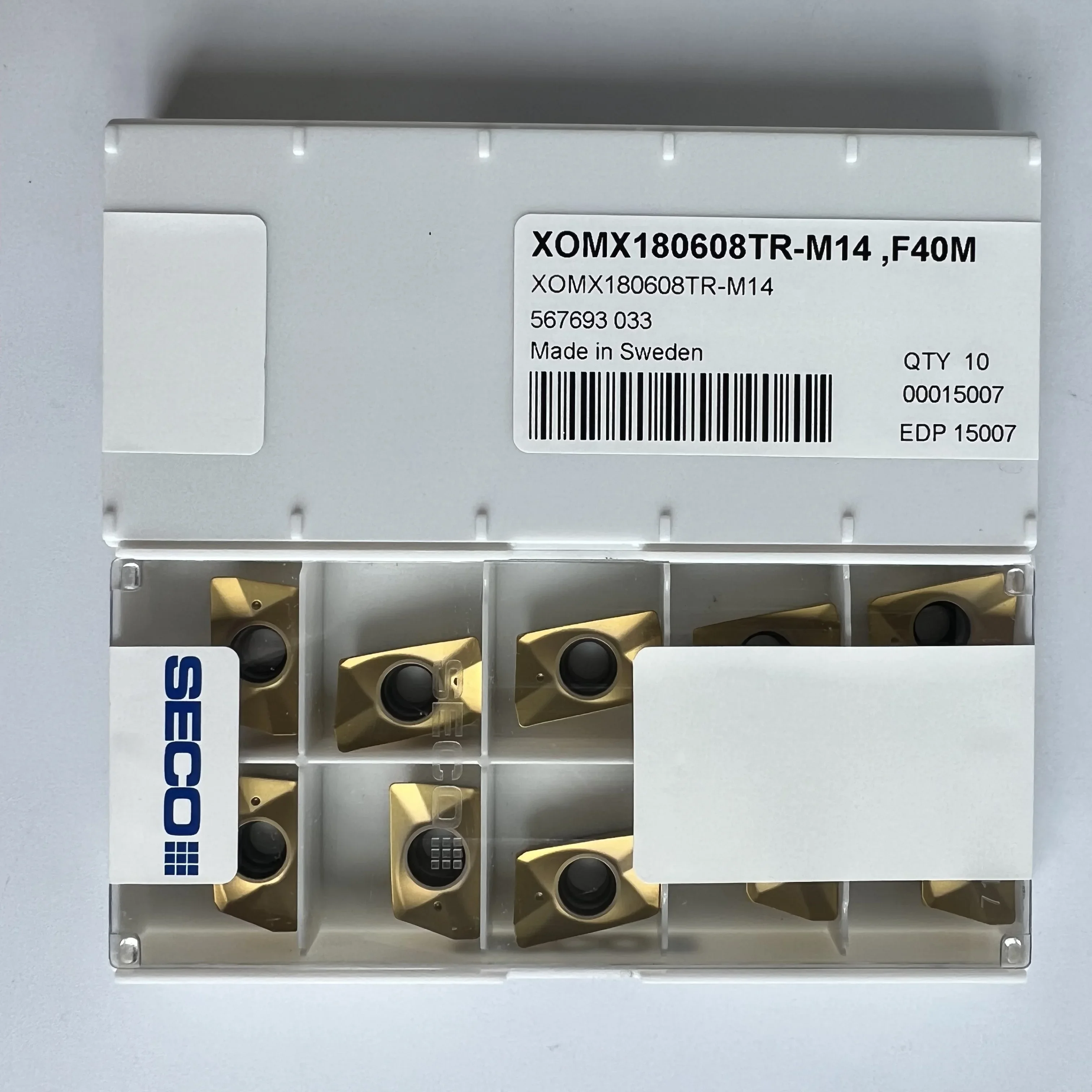 XOMX180608TR-M14,F40M CNC Blade