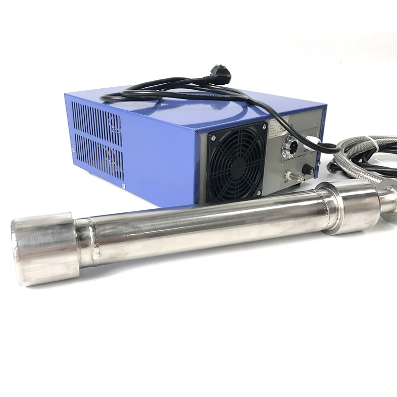 25KHZ 600W Ultrasonic Tubular Transducer Vibrating Rod For Steel Pipe Cleaning