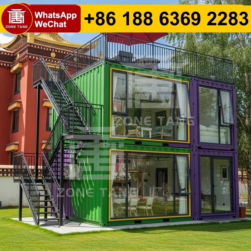 

Flat Pack House Developer Eco-Friendly Best Houses Prefab Container System Portable Steel Structure Fashion Pre Fabricated Homes