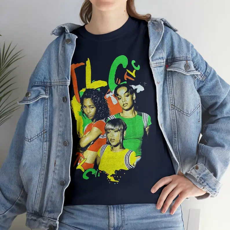 TLC Unisex Shirt, Vintage Tlc Shirt, 90S Tlc Group Shirt