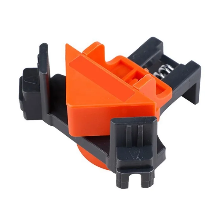 2/4PCS Right Angle Fixing Clip Woodworking Clamp Adjustable Swing Corner Clamp Corner Clip Fixer for Welding Drilling Cabinets view 6